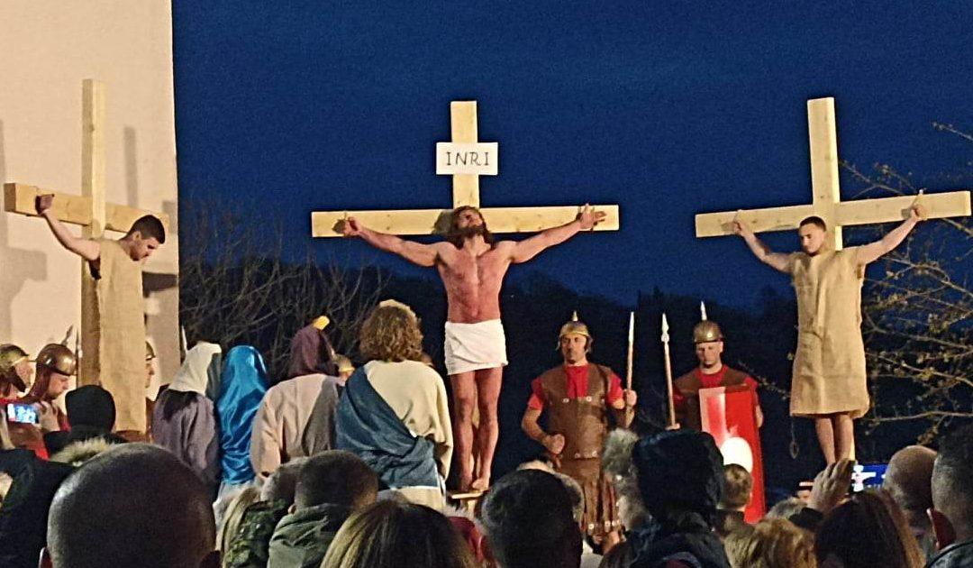 Na Domanovićima uprizorena Muka Isusova, Pasija