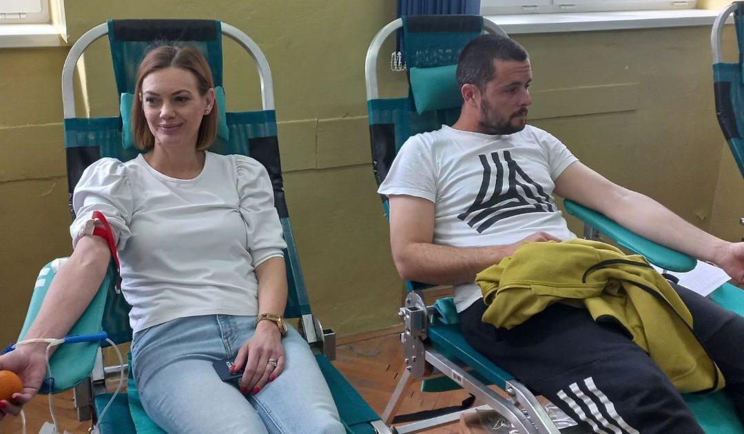Prikupljene 23 doze krvi na drugoj ovogodišnjoj akciji darivanja krvi