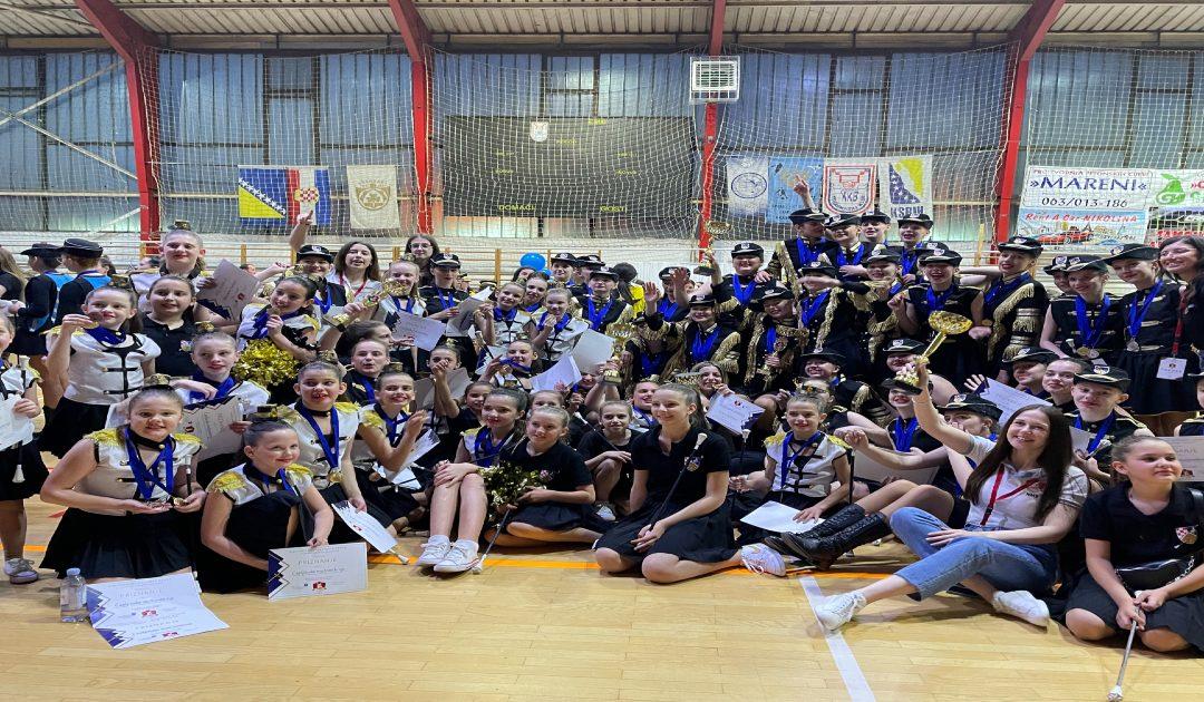 Čapljinske mažoretkinje najtrofejniji mažoret klub u BiH