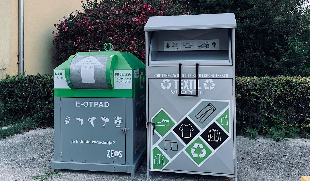 AUDIO: U skladu s trendom recikliranja i ponovne upotrebe materijala, u Čapljini postavljeni spremnici za tekstil