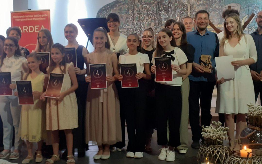 ARDEA: Održan završni koncert sudionika seminara za klavir