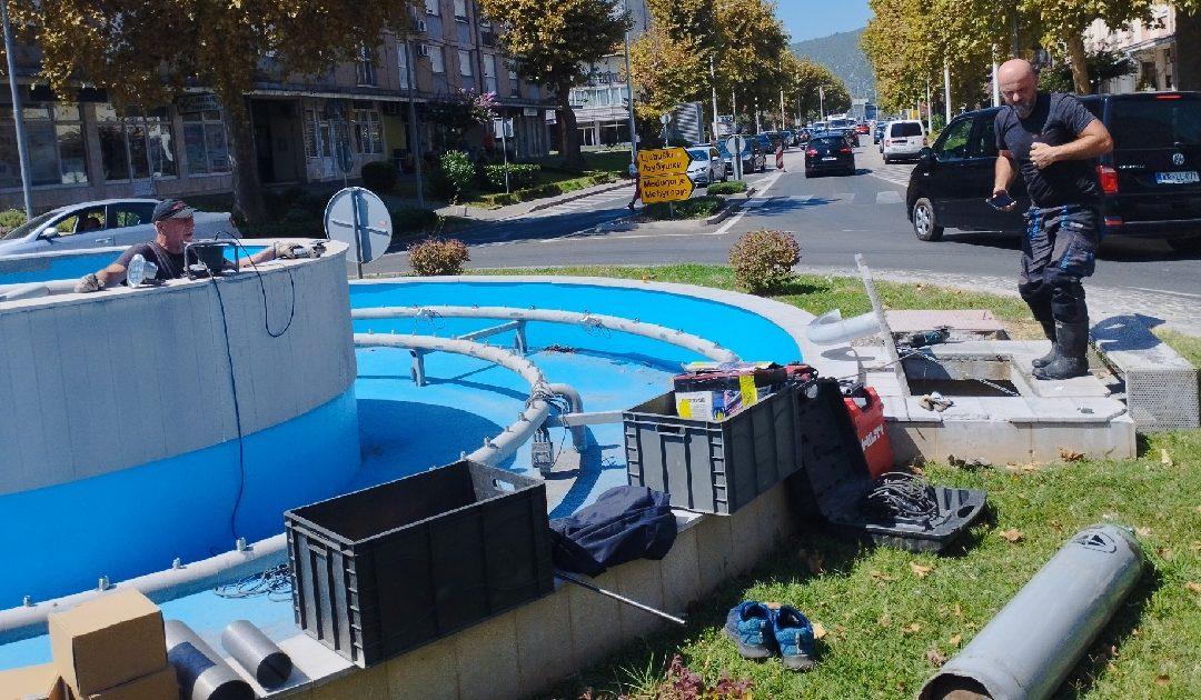 Sve fontane u Čapljini trebale bi uskoro biti u funkciji