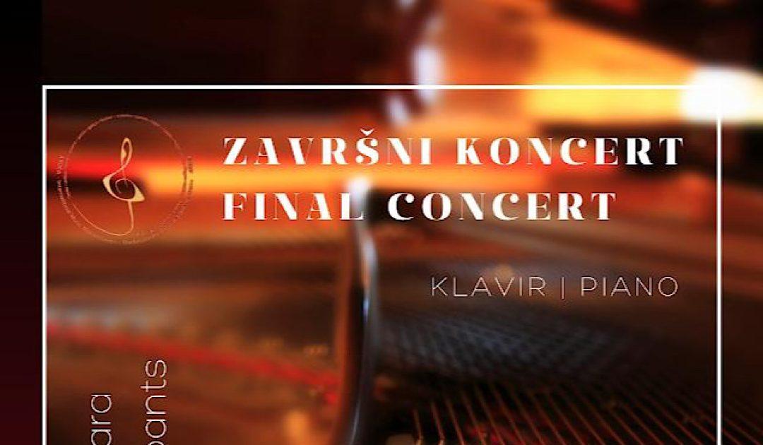 U petak završni koncert polaznika seminara za klavir u Čapljini