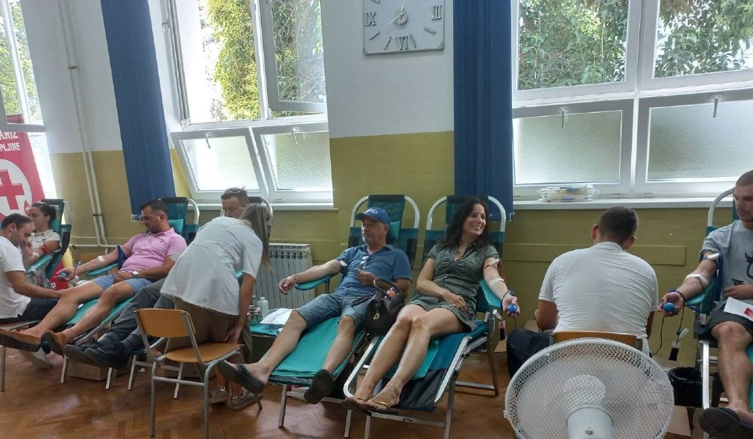 Prikupljene 53 doze krvi u petoj ovogodišnjoj akciji darivanja krvi
