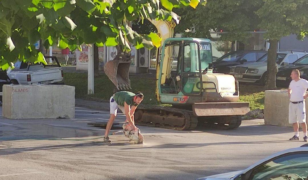 Zabrana prometa u Metkovačkoj ulici