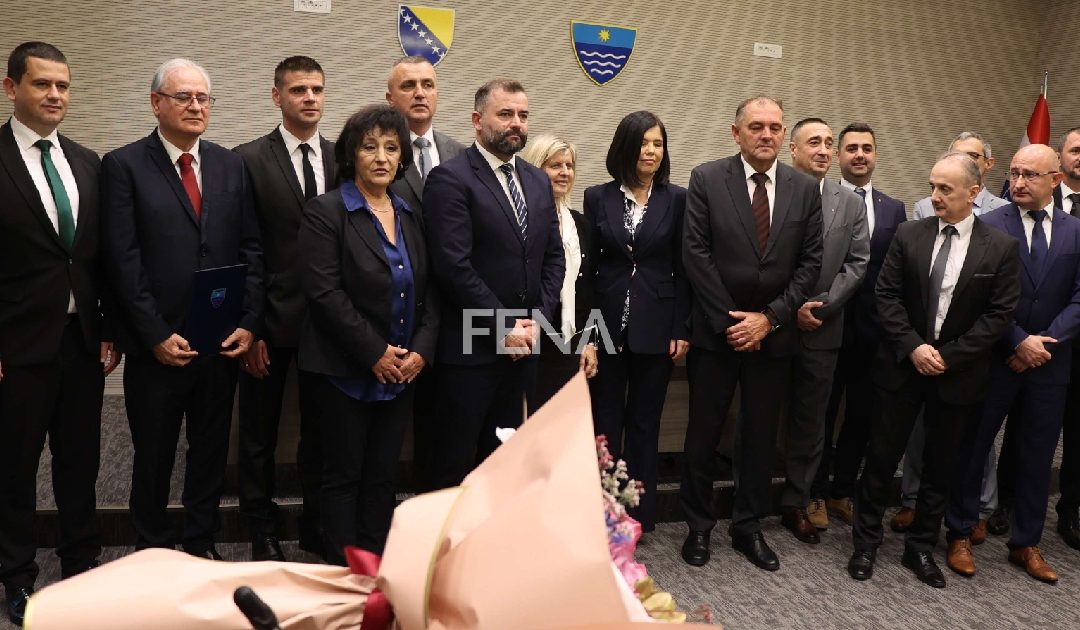 Marija Buhač premijerka HNŽ-a, Čapljinac Mario Jurica ministar poljoprivrede, vodoprivrede i šumarstva