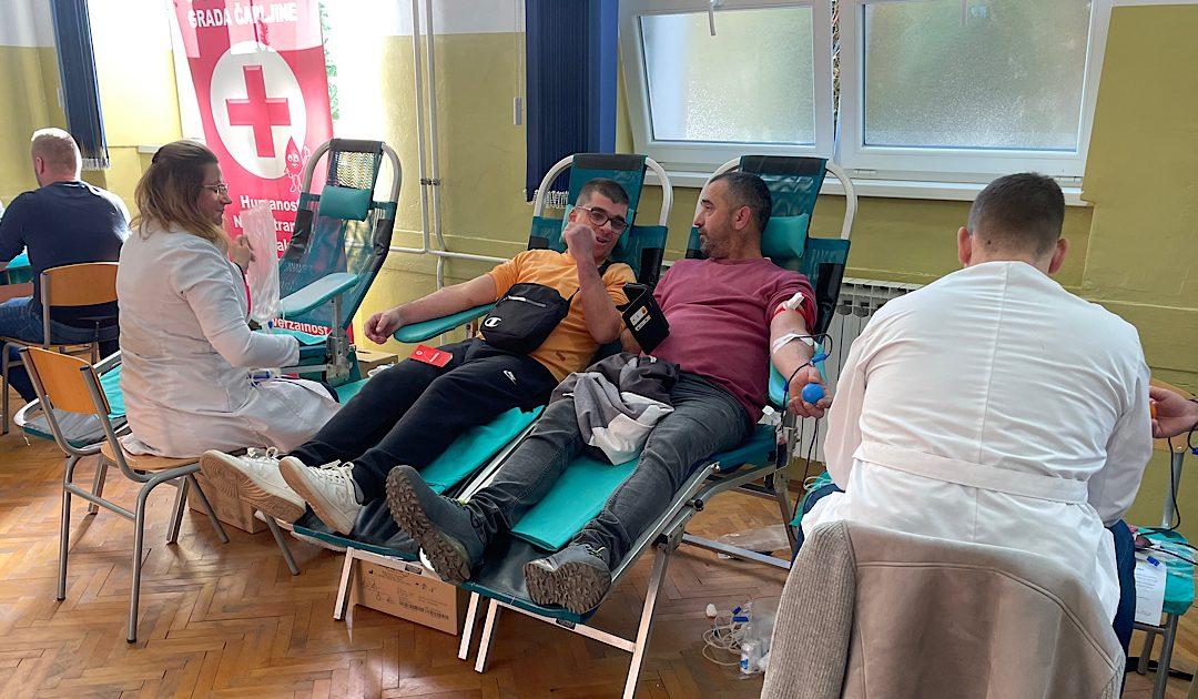 Uspješno završena osma akcija darivanja krvi u ovoj godini, prikupljeno 38 doza