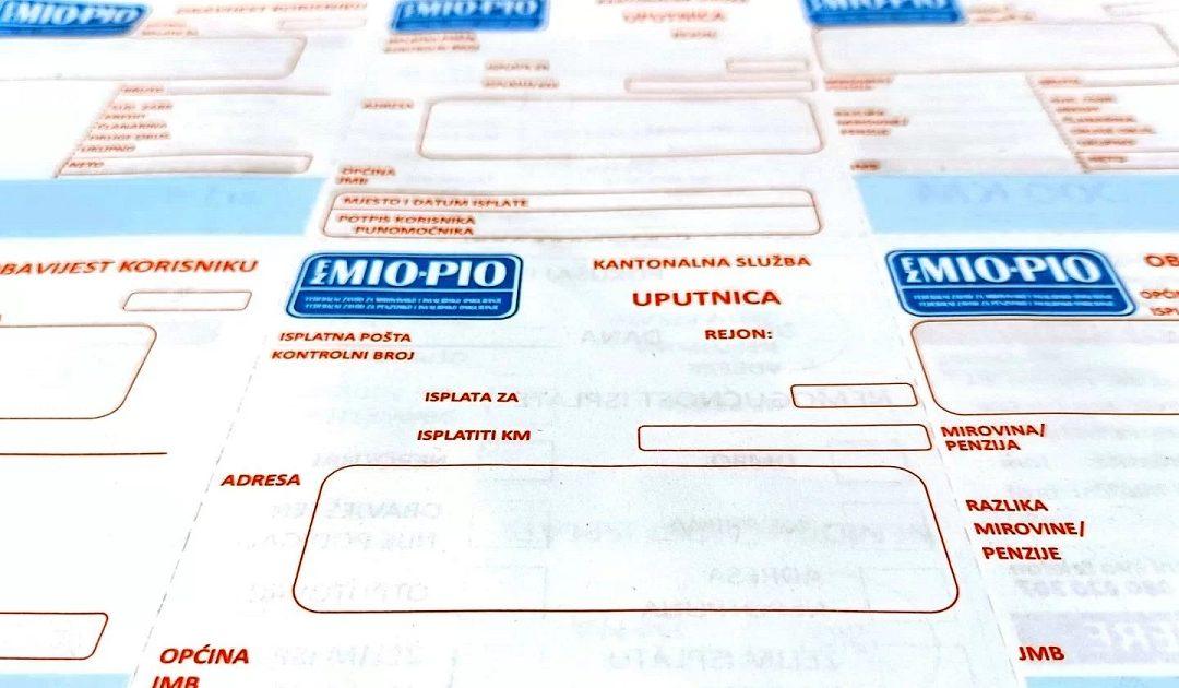 Isplata mirovina za prosinac, 3. siječnja