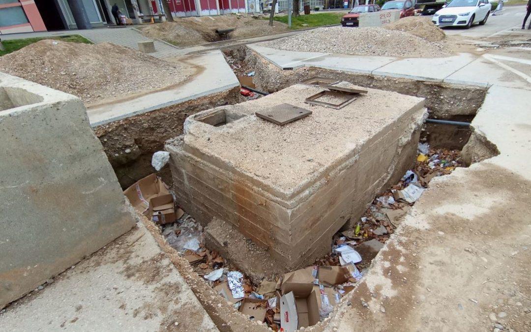 Gradonačelnik Vidić: Do kraja tjedna kraj podzemnih radova u Metkovačkoj i ulici Ante Starčevića