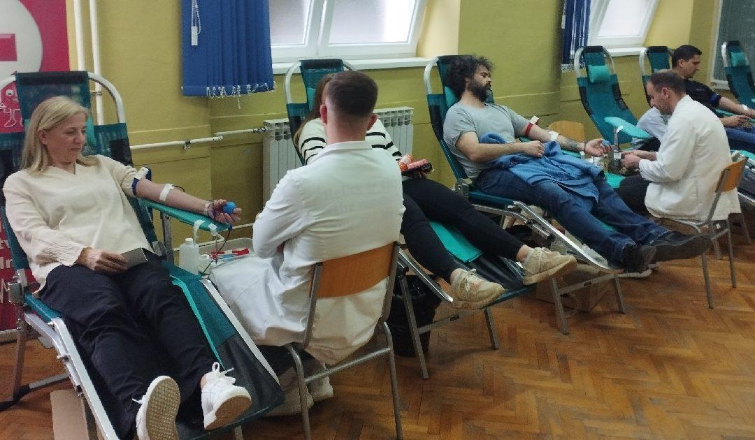 Na akciji darivanja krvi u Čapljini prikupljene 42 doze tekućine koja život znači