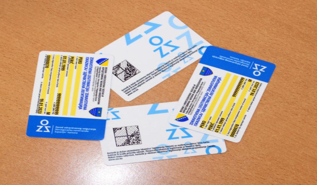ZZO HNŽ: Elektronske zdravstvene iskaznice od sada s neograničenim rokom trajanja