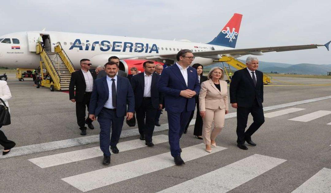 Nakon više od 30 godina uspostavljena izravna aviolinija Mostar – Beograd