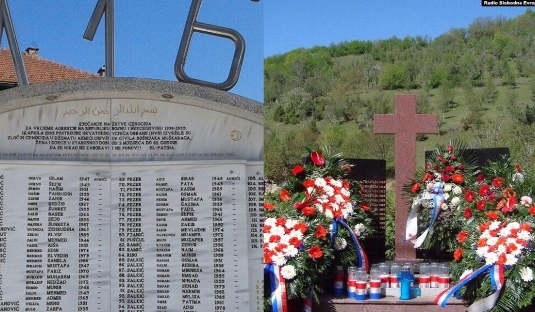 Ratni veterani i mirovni aktivisti danas u Ahmićima i Trusini