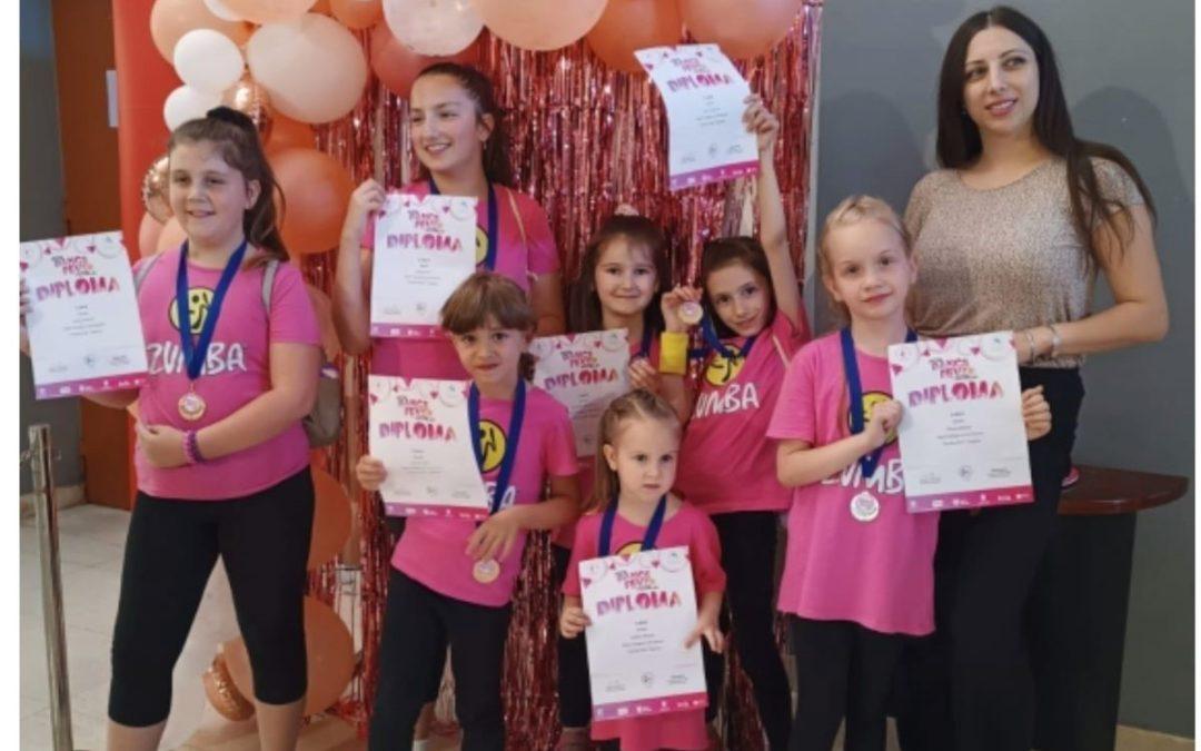 Plesačice Zumba Kids Čapljina osvojile 1. mjesto na plesnom festivalu “Mostar Dance Fever 2024”