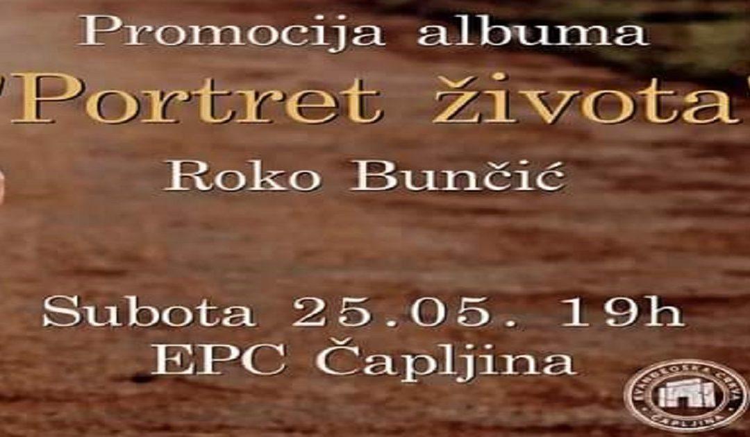 Bivši natjecatelj The Voicea, Roko Bunčić, nastupa po prvi put u Čapljini