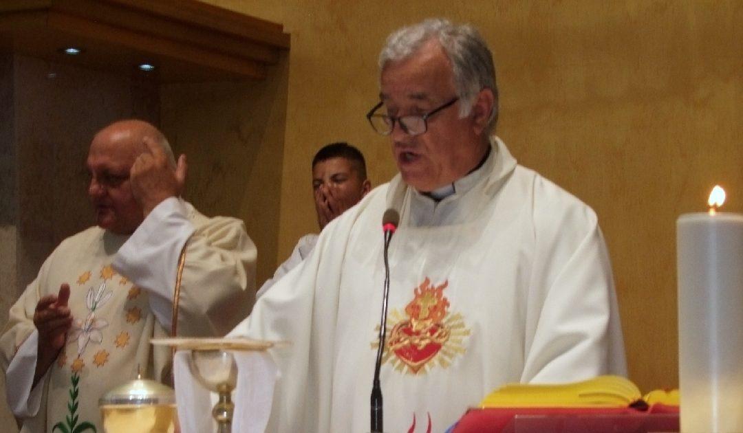 Četvrte večeri devetnice u Čeljevu misno slavlje predvodio don Blaž Ivanda, nekadašnji župnik ove župe