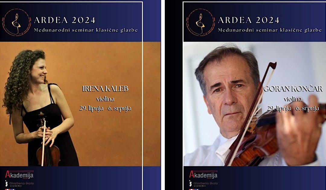 Čapljina je ponovno domaćin Međunarodnog seminara klasične glazbe ARDEA