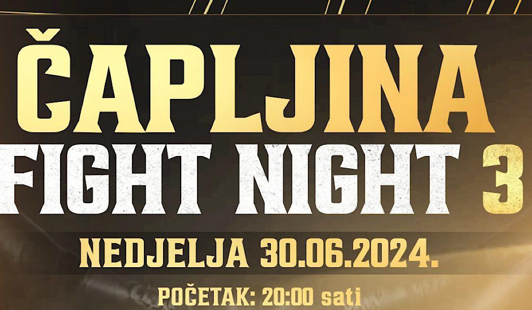 U nedjelju boksački spektakl “Čapljina fight night 3”