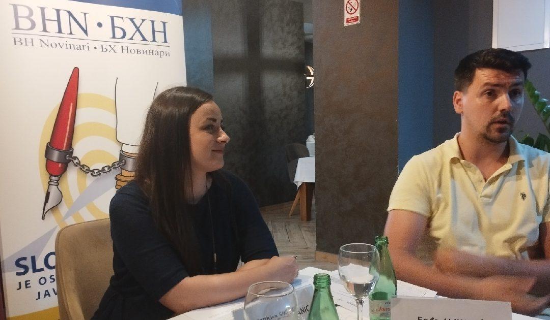 Lokalnim medijima u Ljubuškom predstavljena Linija za pomoć novinarima