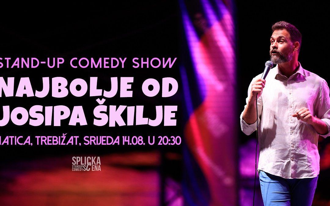 Na Matici u Trebižatu stand-up comedy show Josipa Škilje