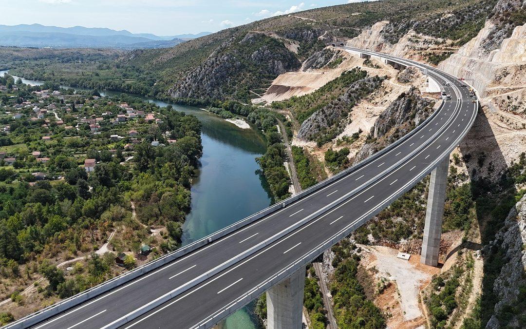 Svečano otvorenje mosta Hercegovina i poddionice Počitelj – Zvirovići održat će se u srijedu, 4. rujna