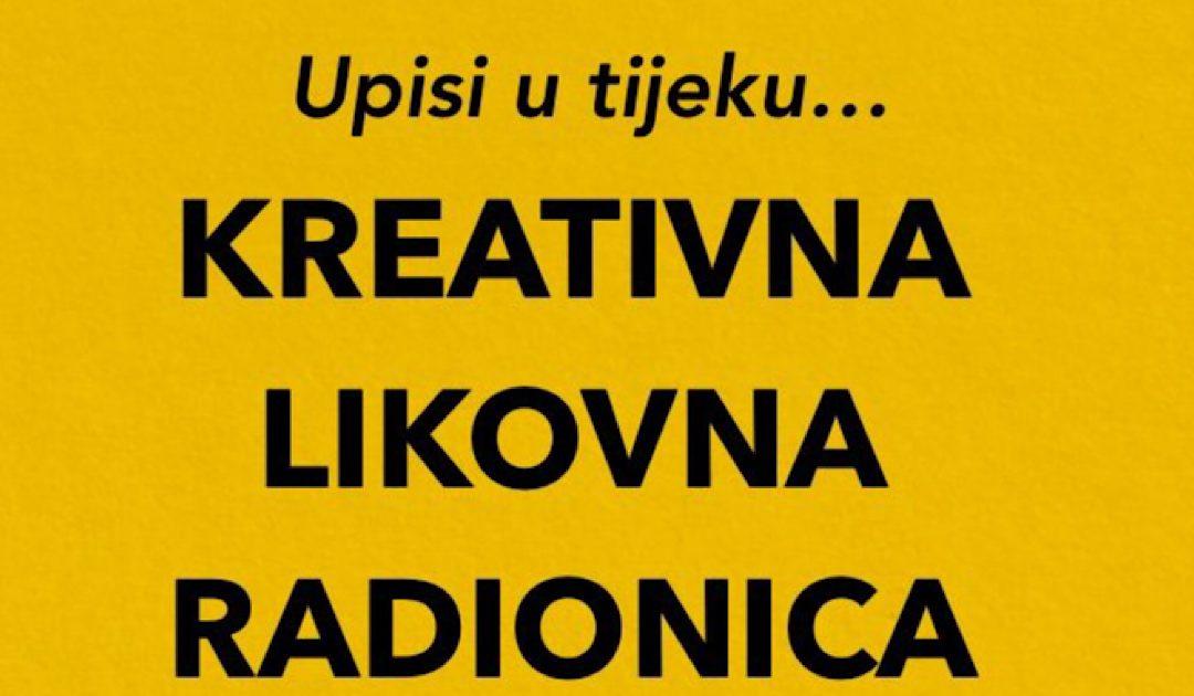 Započinju upisi na kreativnu likovnu radionicu za djecu, mlade i odrasle