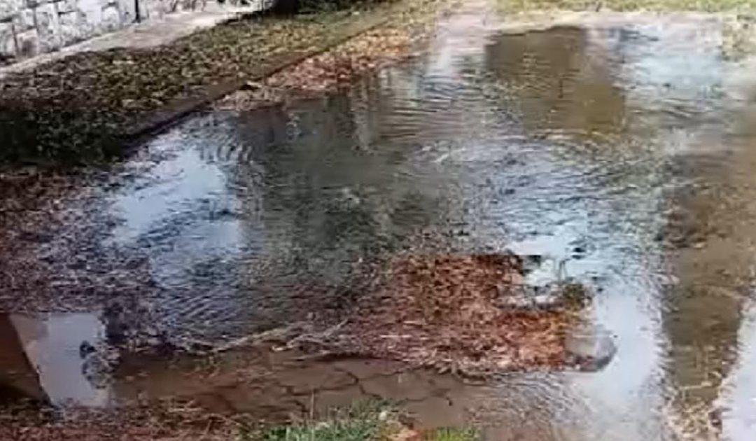 Dio ulice Ante Starčevića u srijedu ujutro bez vode
