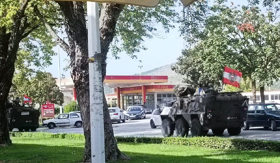 EUFOR na ulicama Čapljine