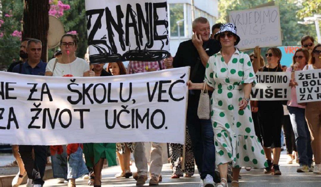 Zbog generalnog štrajka u utorak nema nastave u osnovnim školama u Čapljini – redovita nastava odvijat će se u Srednjoj školi