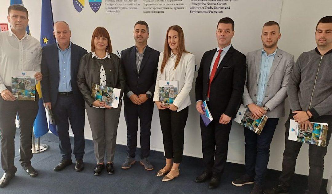 Potpisani ugovori s Ministarstvom trgovine, turizma i zaštite okoliša HNŽ, Gradu Čapljina 38.000,00 KM