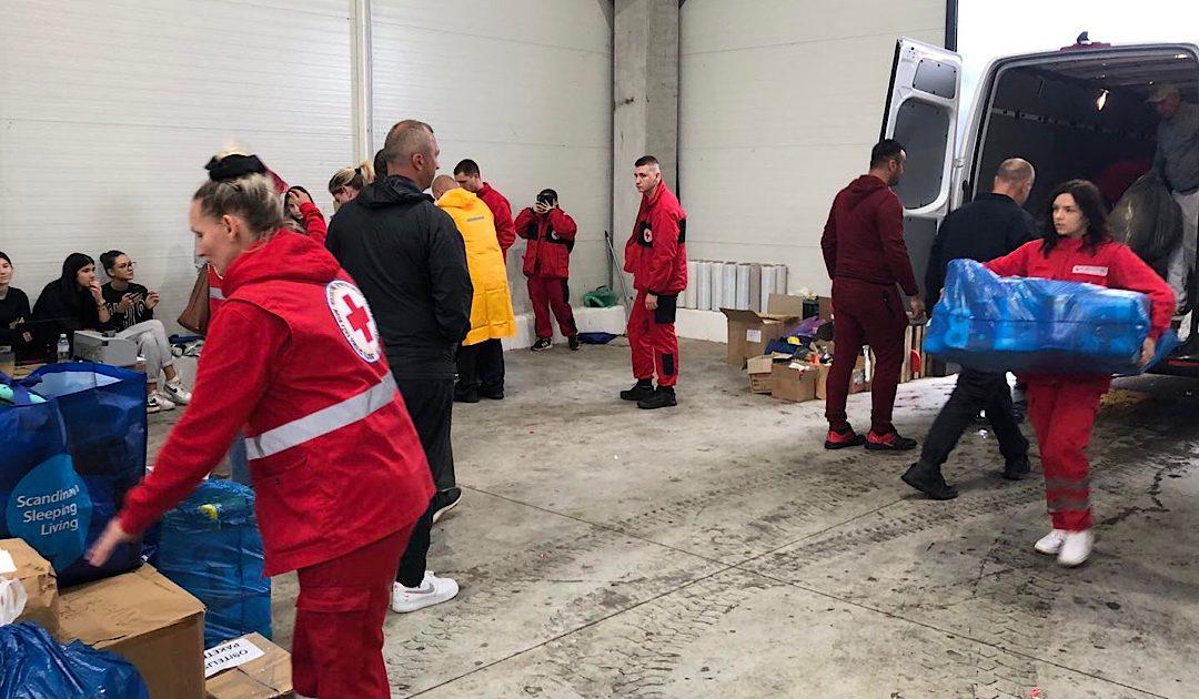 Crveni križ Čapljina poslao konvoj humanitarne pomoći Jablanici