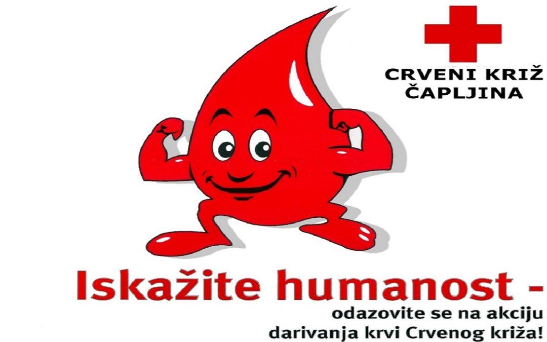 U četvrtak u Čapljini akcija darivanja krvi