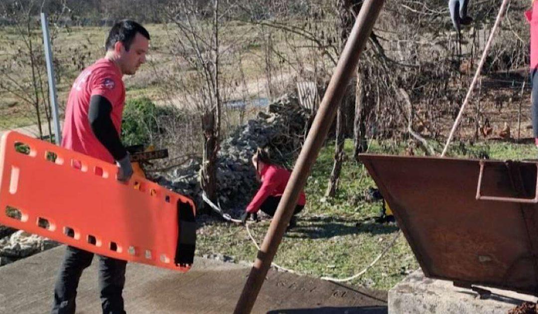 Pripadnici GSS-a Ljubuški izvukli tijelo iz čatrnje