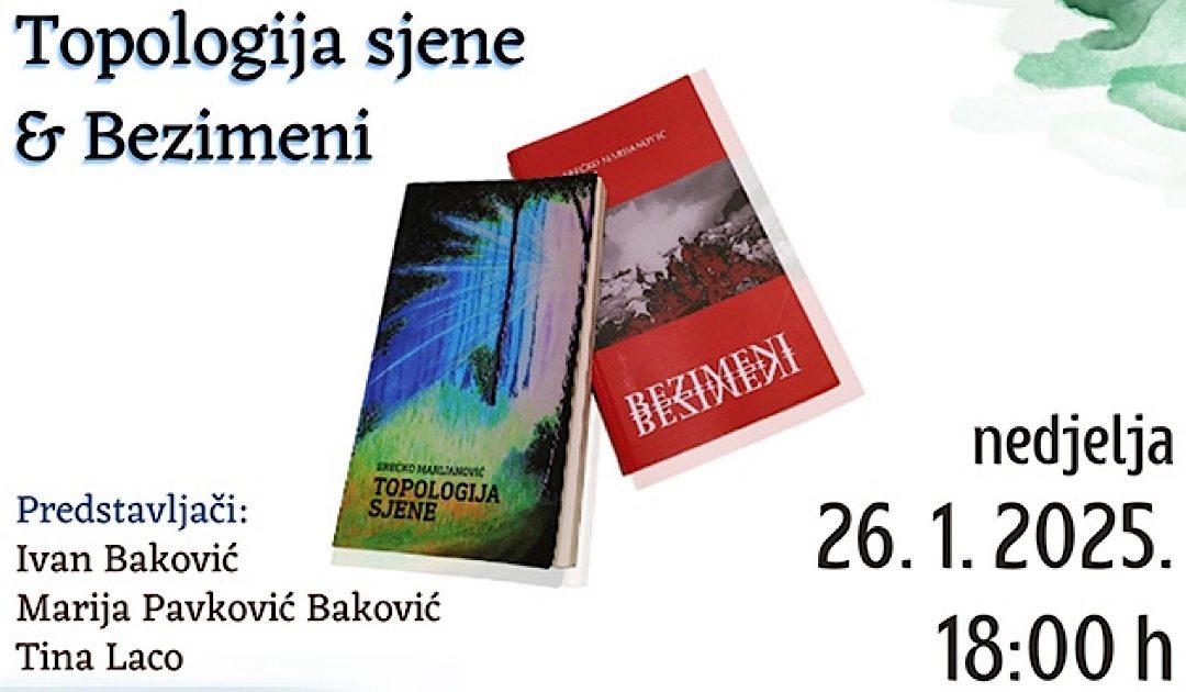 U nedjelju promocija dva romana Srećka Marijanovića i izložba u Čapljini