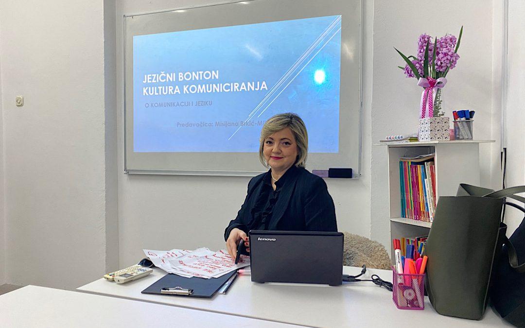 FOTO: Održano predavanje “Jezični bonton – kultura komuniciranja”