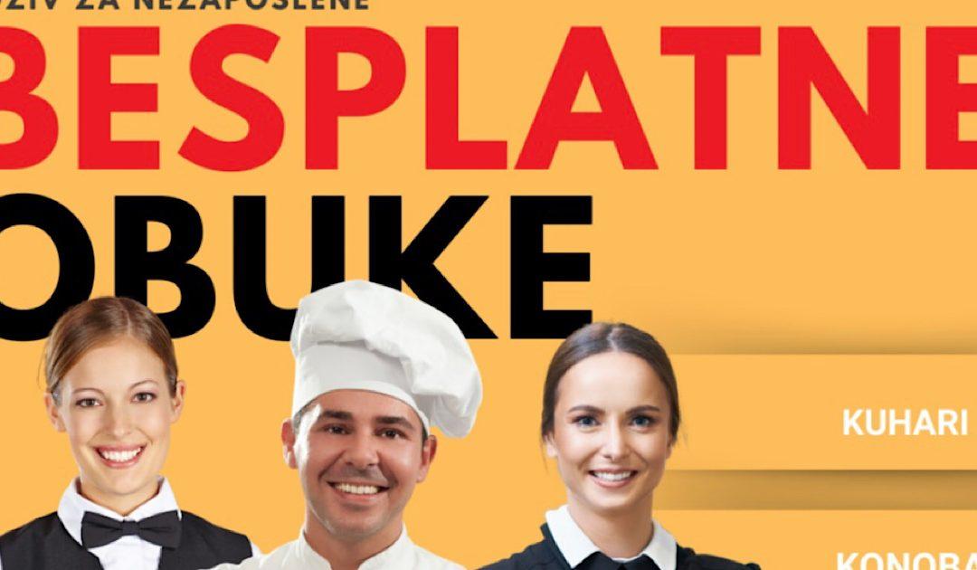 Produžen rok za prijave na Javni poziv “Obuke za zapošljavanje u turističko- ugostiteljskom sektoru u Hercegovini”
