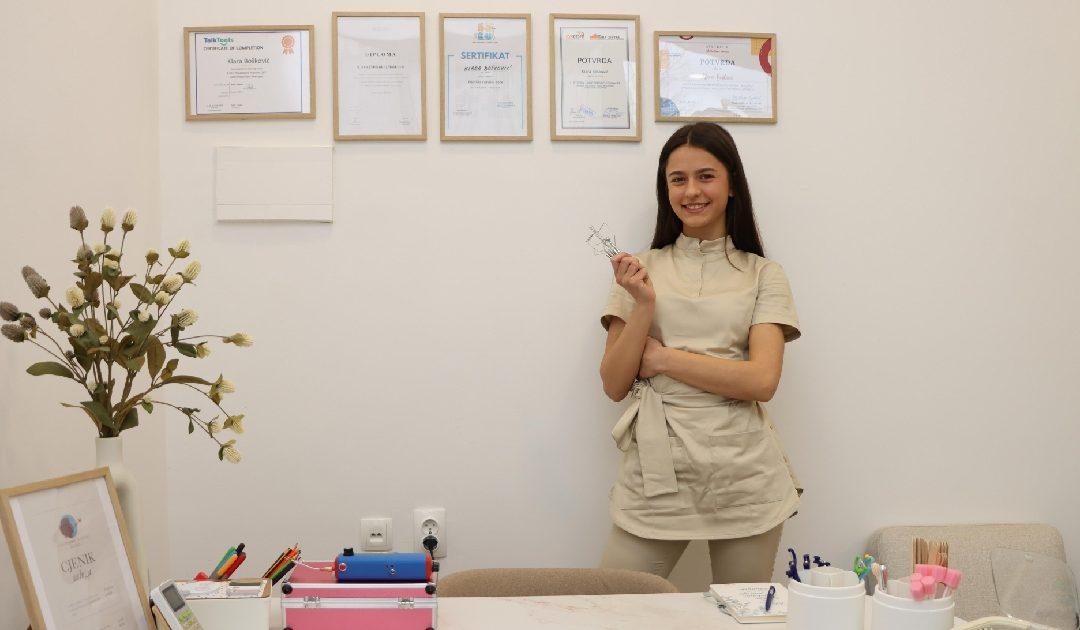 Uz sportsku karijeru u odbojci, Klara Bošković razvija i karijeru kao logoped