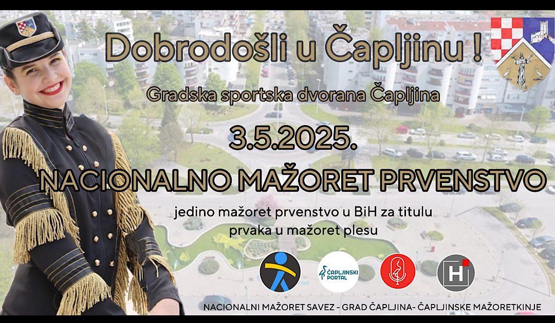 Nakon 10 godina Čapljina domaćin Državnog mažoret prvenstva