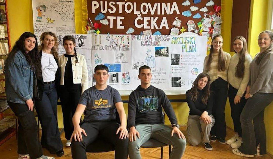 OŠ Vladimira Pavlovića sudjelovala na županijskom natjecanju Projekt građanin 2024. / 2025