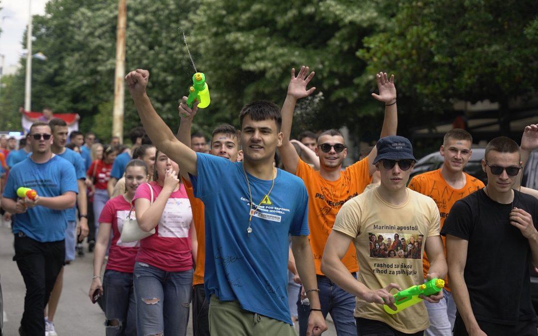 Čapljinski maturanti Norijadom obilježili kraj srednjoškolskog obrazovanja