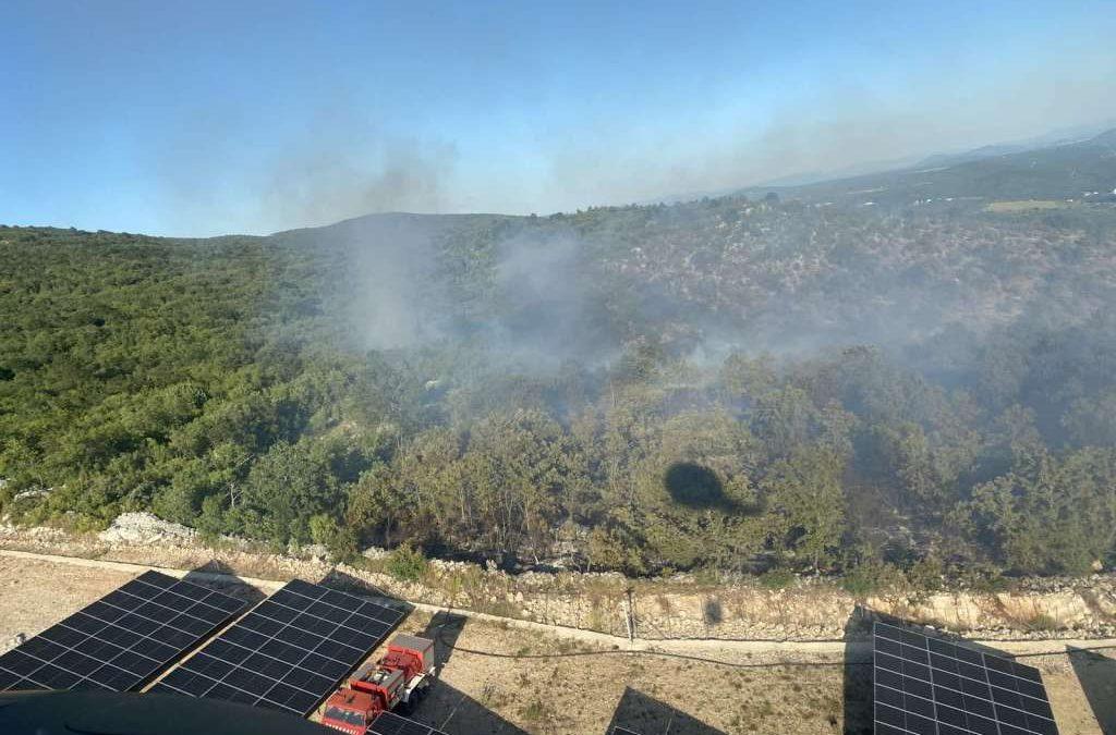 Ugašen požar kod Gruda, požar kod Ljubuškog lokaliziran