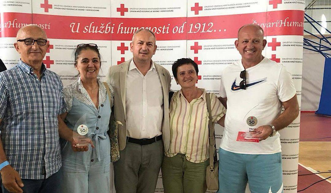 Čapljinski darivatelji nagrađeni za 75 i 50 spašenih života