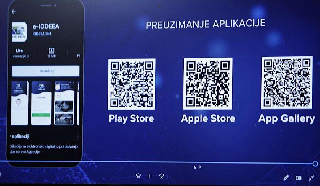 Aplikacija e-IDDEEA – Građani BiH od sada mogu koristiti digitalni identitet i elektronski potpis