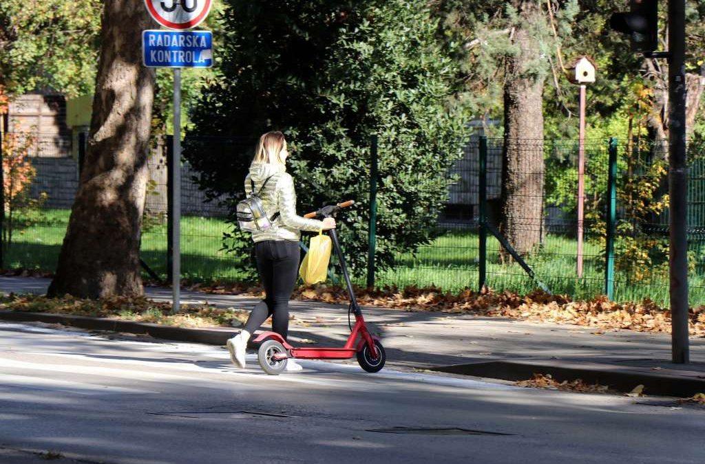 Bez zakonske regulative o romobilima, policija može djelovati samo u iznimnim slučajevima
