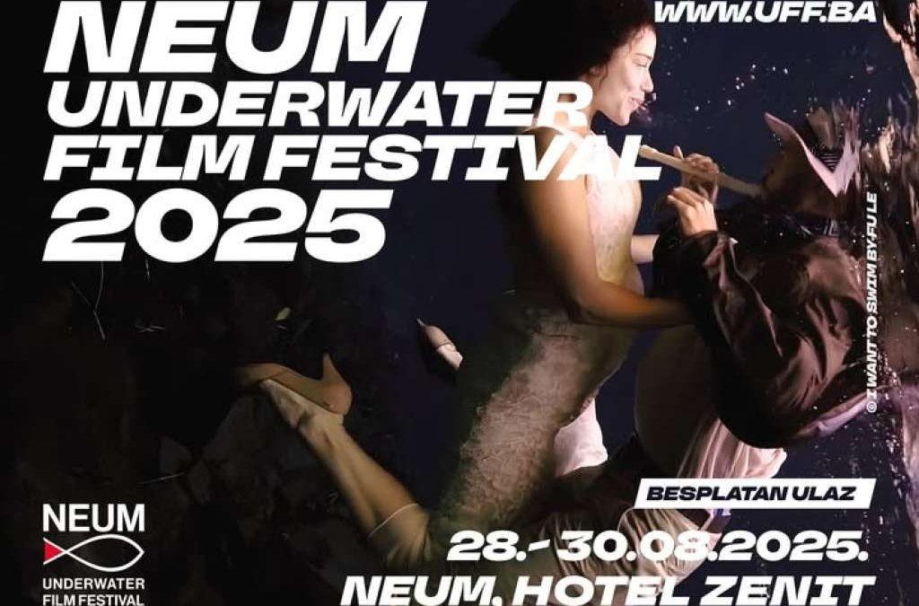 Neum Underwater Film Festival 2025 okuplja autore iz više od 90 zemalja