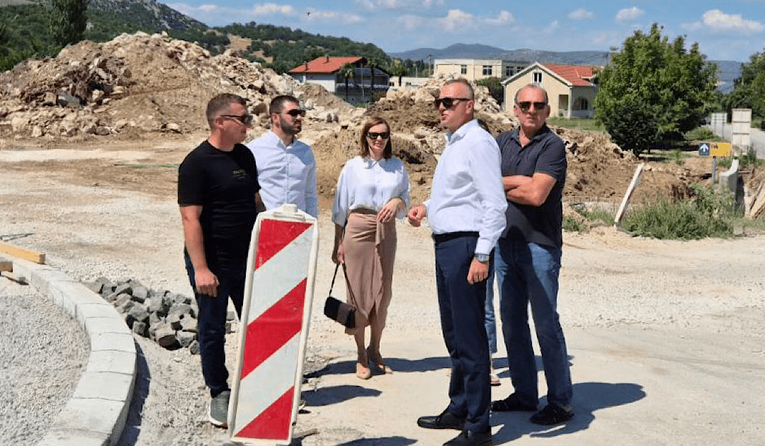 Građevinski radovi na kružnom toku u Gabeli bit će dovršeni u rujnu