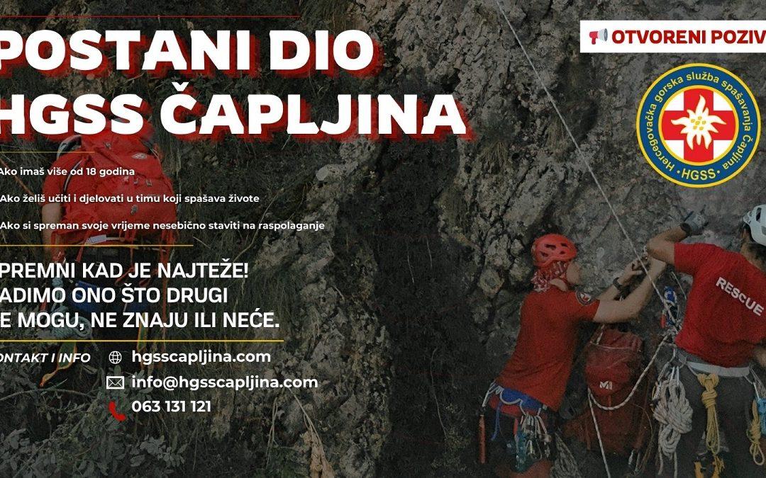 Postani dio HGSS-a Čapljina