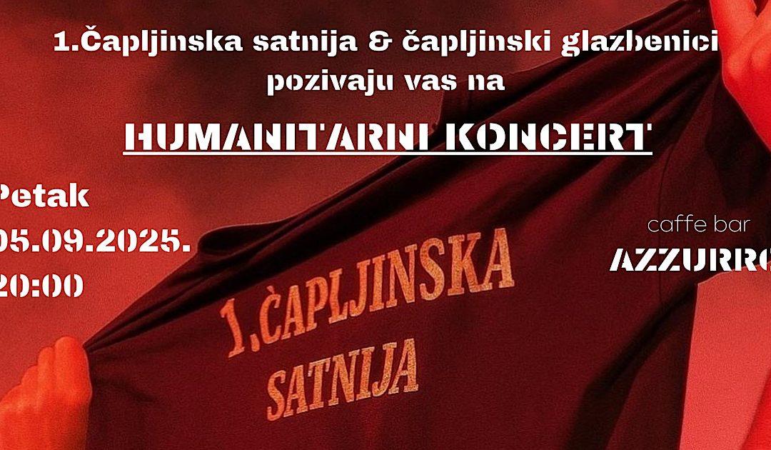 Prva čapljinska satnija organizira humanitarni koncert