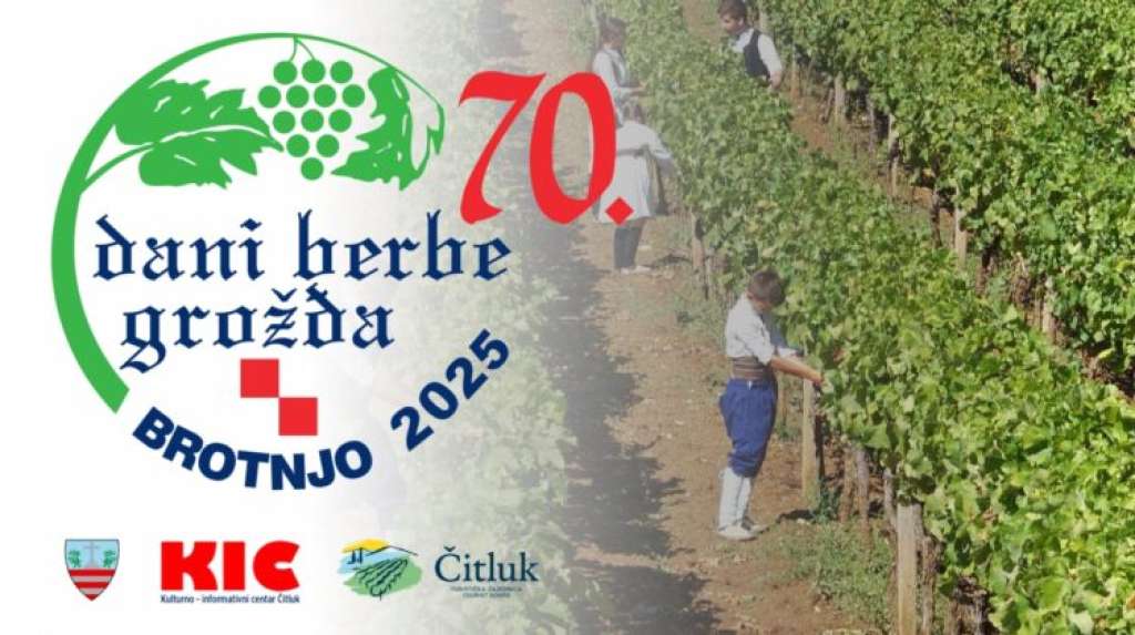 Dani berbe grožđa – Brotnjo 2025: U čertvrtak predstavljanje knjige i izložba slika