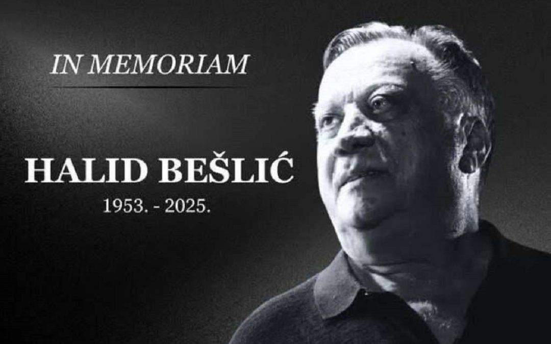 Vlada FBiH – U ponedjeljak Dan žalosti u FBiH zbog smrti Halida Bešlića